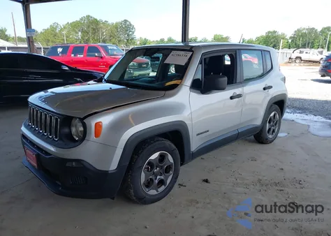 2015 Jeep Renegade Sport z USA, uszkodzony, nr VIN ZACCJAAT9FPC11371